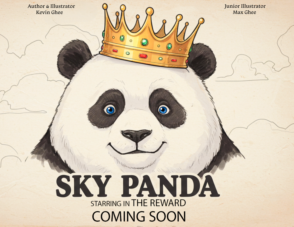 Sky Panda Starring in The Reward - Hardcover Book