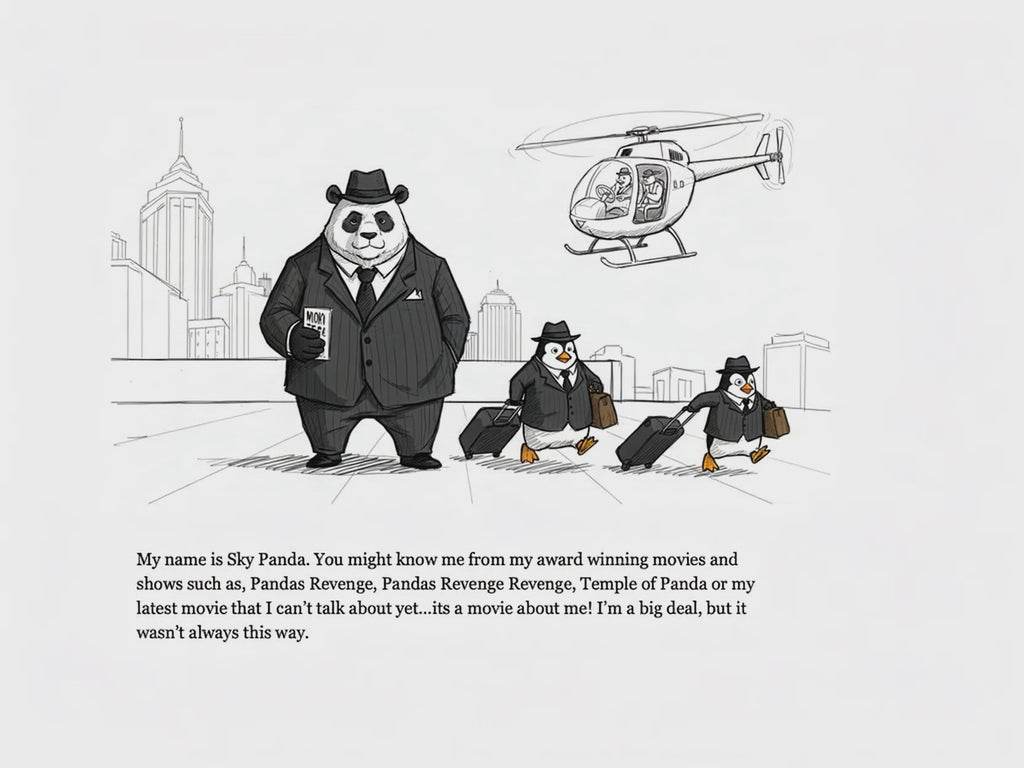 Sky Panda: The Reward  Animated Video Book (Digital Download)