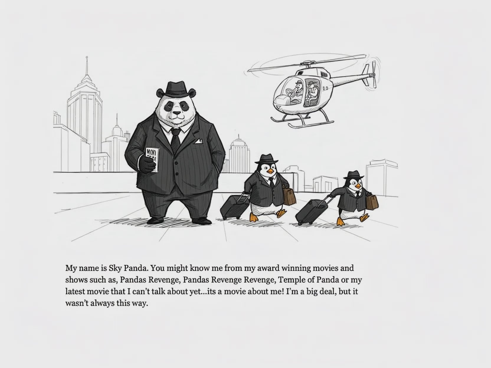 Sky Panda: The Reward  Animated Video Book (Digital Download)